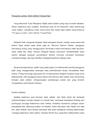 Kepentingan komunikasi risiko dan promosi kesihatan persekitaran sebagai khalifah di bumi allah, kita patut memainkan peranan yang besar dalam melestarikan alam sekitar, bumi allah yang dipinjamkan kepada umatnya yang telah dipertanggungjawabkan kepada kita. Alam Sekitar