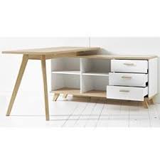 Bureau Angle Bois Malmo Bureau Angle Bureau Bois Mobilier Peu Encombrant