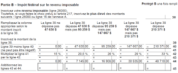 9 2 4 Tranches De Revenu Et Taux D Imposition Canada Ca