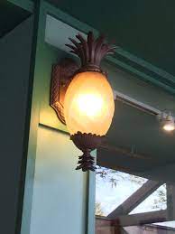 Pineapple Light Fixture Outside Honolulu Cookie Company In Ward Center Exterior Light Fixtures Light Light Fixtures