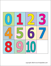Color in 10 stars, draw 10 tally marks, tell whether 10 is odd or even, and fill in the missing numbers on the number line. Numbers Free Printable Templates Coloring Pages Firstpalette Com