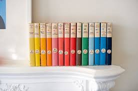 Lovely Colourful Book Collection In This Gordon Burniston Photo Color Rainbow Colors Book Collection