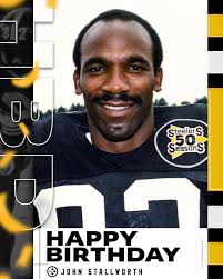 Happy Birthday to Pro Football Hall of Fame WR John Stallworth!