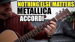 This song has an acoustic remix that is called the elevator version when electric guitars are replaced. Metallica Nothing Else Matters Accordi Tutorial Chitarra Youtube