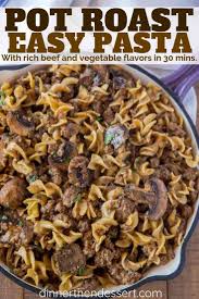 Pot Roast Pasta Roast Beef Recipes Delicious Beef Recipe Easy Meals