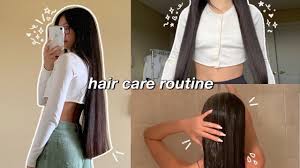 Try to give your hair a trim every 3 months or so, and if you are really prone to split ends, trim your hair every 6 weeks. My Hair Care Routine For Long And Healthy Hair Youtube