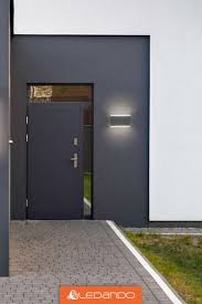 Hochwertige Graue Led Wandleuchte Updown 2 X 5w Ip54 Fur Den Innen Und Aussenbereich Grau An Aussenbeleuchtung Haus Aussenwandbeleuchtung Wandleuchte