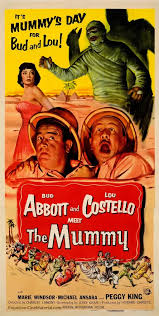 Abbott and Costello Meet the Mummy (1955) movie poster
