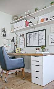 Shared Home Office Ideas How To Work From Home Together Domino Home Office Space Home Office Furniture Shared Home Offices