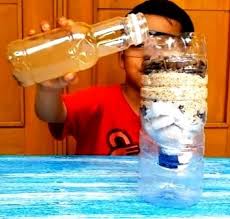 Rangkuman materi alat penjernih air prakarya kelas 8. Sistem Penyaringan Air Dengan Bahan Alami