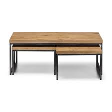 Then furthrows.com is one of the best options for you. Julian Bowen Brooklyn Nesting Table Set Of 3 Oak Leader Furniture