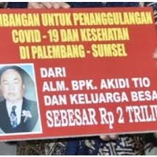 Sumbangan covid senilai 2 triliun jadi sorotan. B Rlwi2ntuqt8m