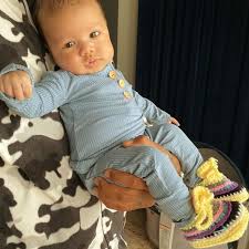 Amber Rose And Boyfriend Ae Share New Photos Of Their Baby Boy Amber Rose Baby Beautiful Baby Boy Names Baby Boy
