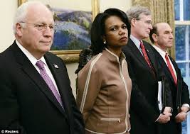 dick cheney slams condi rice for being