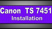 Canon pixma ts5050 driver, software, user manual download, setup and download all canon printer driver or software installation for the design of canon pixma ts5050 is very compact for a printer on its class, with only 5.5 kg in weight, and 126 x 315 x 372. Canon Pixma Ts5050 Printer Installation Youtube
