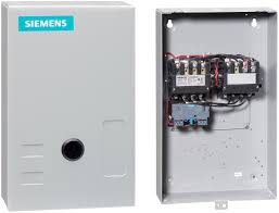 While investigating existing applications, examine the installed starter and take special note of the number of contactors and overload relays. Siemens Furnas 22cuc32bl Reversing Nema Motor Starter