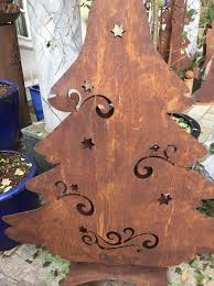 Weihnachtsdeko Christbaum Rost Romantische Sterne Ein Designerstuck Von Neuesdekohaeuschen Bei Dawanda Christbaum Weihnachtsdeko Christen