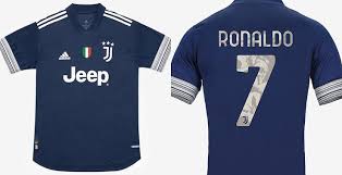 With a white v neck, the jersey also has gold details that adorn the logo of its sponsors, as well as its shield. Juventus 20 21 Away Kit Released Custom Serie A Typeface Footy Headlines