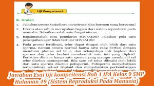 Klik saja soal kelas 1 sd semester 2 ipa dan kunci jawaban. Jawaban Pg Uji Kompetensi Bab 1 Ipa Kelas 9 Smp Halaman 47 Youtube