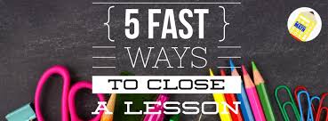 5 Fast Ways To Close A Lesson The Tpt Blog Teacher Help Lesson Teaching Math