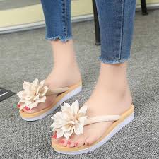 Great savings & free delivery / collection on many items. Fashion Women Summer Flip Flops Slipper Flower Flat With Beach Slippers Slides Buy From 12 On Joom E Commerce Platform