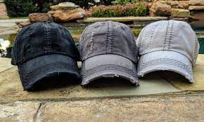 Distressed Ponytail Cap High Ponytail Cap High Ponytail Hat Messy Bun Baseball Cap Messy Bun Hat Blank Ponytail Cap Blank Hat Womens Baseball Cap Blank Baseball Caps Black Baseball Cap