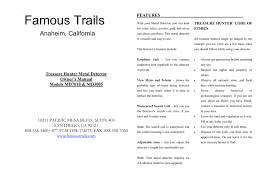 Metal detecting is a surprising and worthwhile hobby. Famous Trails Md7010 Md3005 Owner S Manual Manualzz
