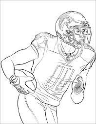 Among us coloring pages are based on the action game of the same name, in which you need to recognize a impostor on a spaceship. Julio Jones Coloring Page Free Printable Coloring Pages For Kids