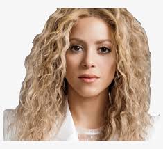 The colombian songstress hasn't just continually transformed her hair through the. Shakira With Curly Blonde Hair Png Image Transparent Png Free Download On Seekpng