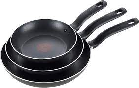 When you want to fry, steam, boil, sear and. Amazon Com T Fal Specialty 3 Pc Initiatives Nonstick Inside And Out 8 9 5 11 Black Home Kitchen