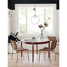 Catch All Sand Storage Bench Reviews Cb2 Modern Dining Table Modern Dining Room Dining Table