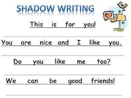 Shadow Writing Freebie For Valentine S Day Handwriting Worksheets For Kindergarten Kindergarten Writing Writing Worksheets