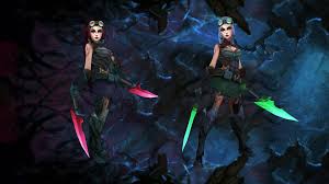 Katarina has 13 skins (14 including classic). Artstation Headhunter Katarina League Of Legends Custom Skin Yoru