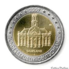 I buy your gold coins. Saarland 2009 Coins Euros 1999 To Germany 2009