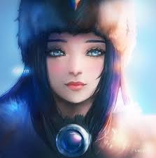 Image of for hire spine 2d animator artist former ea wayforward. Lol Fan Art Arctic Caitlyn Lol Skinners Lol Wallpapers Desktop Mobile