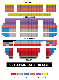 Lyric Arts Seating Chart Denver Center For The Performing Arts