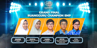 Smp swasta favorit di jakarta ini baru saja memperoleh peringkat un nomor 2 seluruh smp swasta pada tahun 2017. Profil Grand Finalis Ruangguru Champion Tingkat Smp