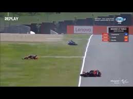 The swiss rider was struck by another bike towards end of qualifying at the motogp italian grand prix. Yd Pfcjvlw5dgm