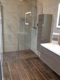 Wood Effect Mosaic Naturally Tiles And Mosaics Wet Room Shower Tiny House Bathroom Wood Effect Tiles