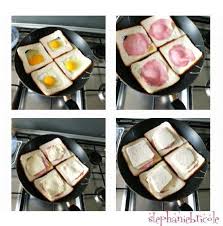 On Mange Quoooooooooiiiiiiiiiiiiiiiiiiiiii Un Croque Madame Version A La Poele Stephanie Bricole Recette Croque Madame Croque Madame Recette Croquant