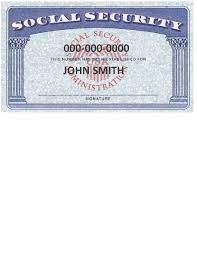 12 Real & Fake Social Security Card Templates (Free)