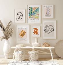 Matisse Print Set Of 6 Printable Matisse Poster Matisse Etsy Gallery Wall Printables Wall Printables Neutral Wall Art