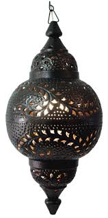 Unusual shapes and precious finishes are the main features of these. Metal Ceiling Lamp In Moroccan Design Oriental Ceiling Lamp Design 1 65x30x30 Cm