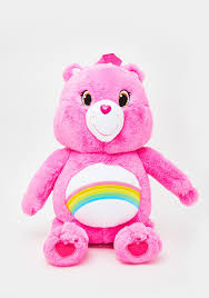 Free delivery and returns on ebay plus items for plus sponsored. Dolls Kill X Care Bears Cheer Rainbow Plush Backpack Pink Dolls Kill