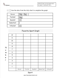 free reading and creating bar graph worksheets