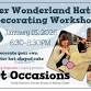 Winter Wonderland Hat Cake Decorating Workshop at event image