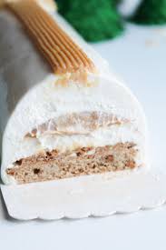 Buche De Noel Ivoire Banane Tonka Buche De Noel Dessert Banane Chocolat