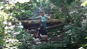 Forest pissing - ThisVid.com
