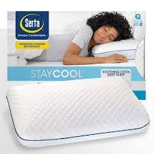 Previous price $49.96 51% off Serta Staycool Gel Memory Foam Pillow