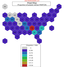 PARTON Last Name Statistics by MyNameStats.com